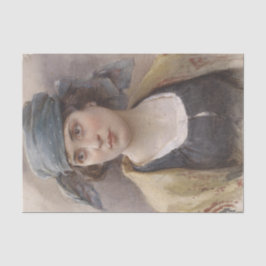 Papel De Seda Chica con un velo verde (por Ludwig Passini)