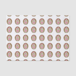 Papel De Seda Chica Cute Hedgehog