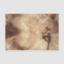 Papel De Seda Chica de arte Dance 23 Decoupage