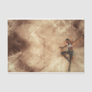 Papel De Seda Chica de arte Dance 23 Decoupage
