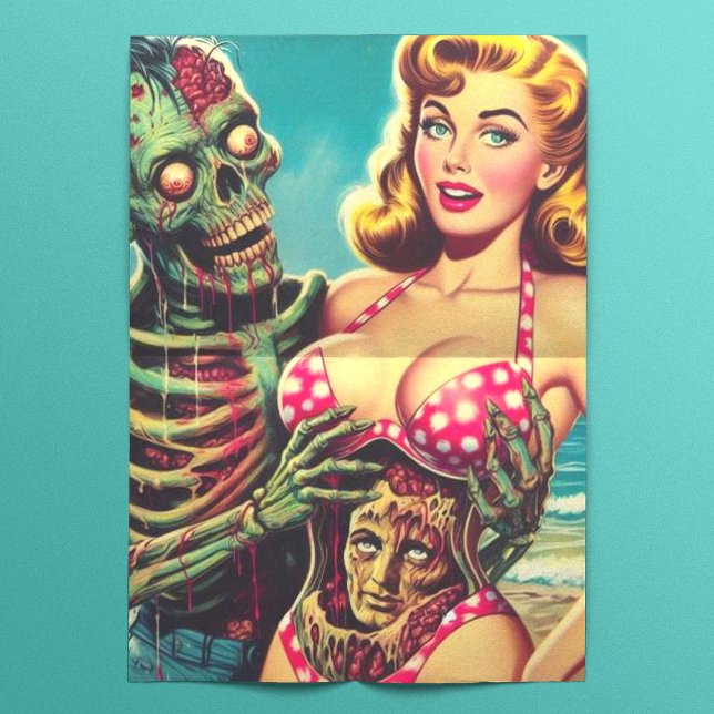 Papel De Seda Chica de Beach Zombie (Subido por el creador)