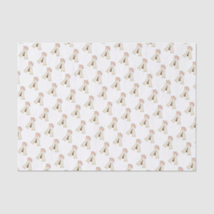 Papel De Seda Chica de Boho Floral Tribal Teepee