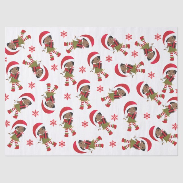 Papel De Seda Chica de Elf Negro (Anverso)