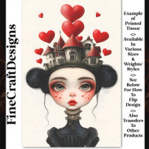 Chica de Fantasía Gótica, Casas y Corazones AX2 De
