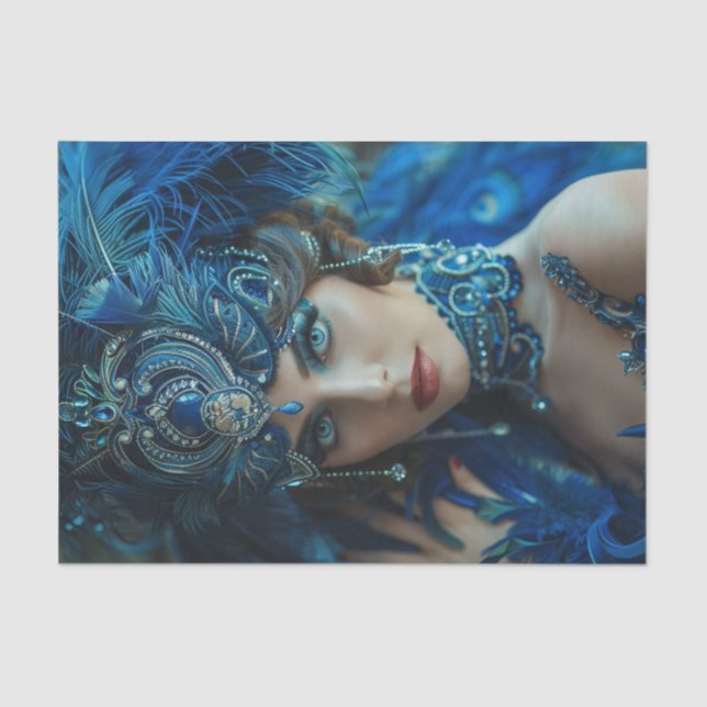 Papel De Seda chica de Flapper de 19201 (Anverso)