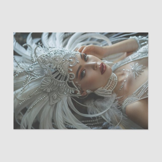 Papel De Seda chica de Flapper de 19202 (Anverso)