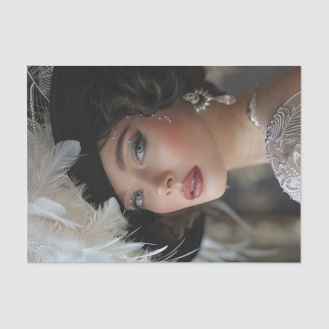 Papel De Seda chica de Flapper de 19202 (Anverso)