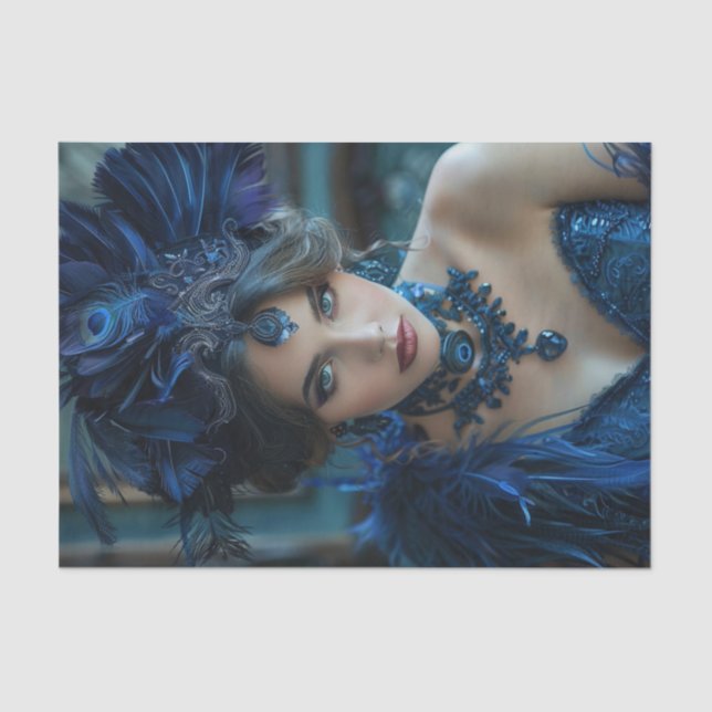 Papel De Seda chica de Flapper de 19203 (Anverso)