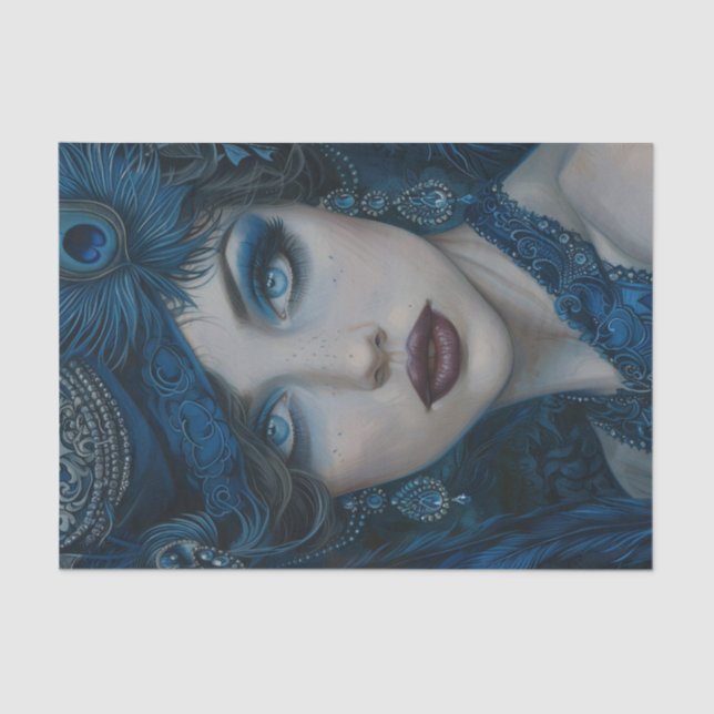 Papel De Seda chica de Flapper de 19203 (Anverso)