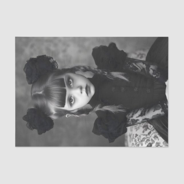 Papel De Seda Chica de gótico (Anverso)