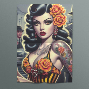 Papel De Seda Chica de Gótico de la escuela antigua