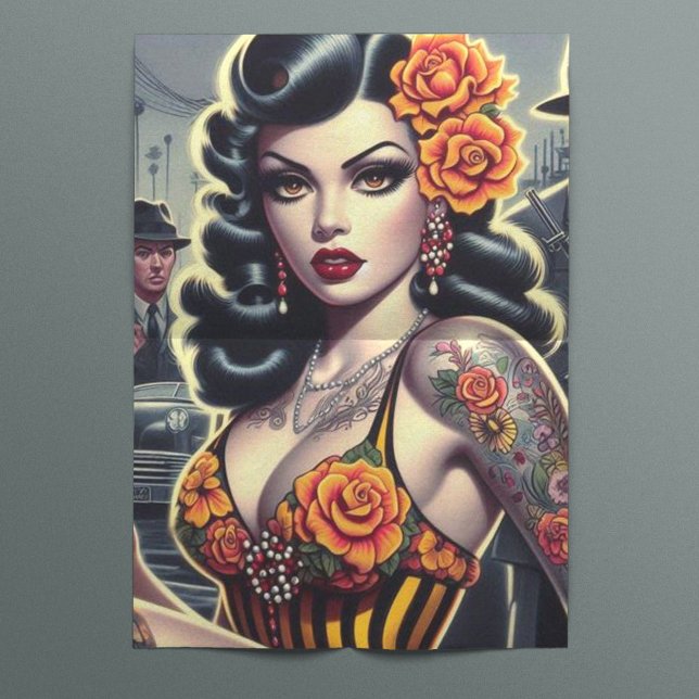 Papel De Seda Chica de Gótico de la escuela antigua (Subido por el creador)