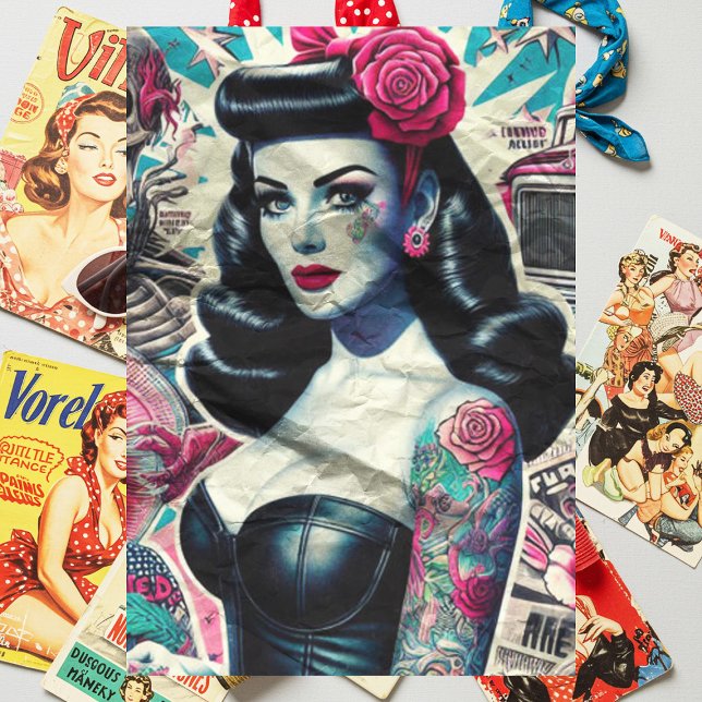 Papel De Seda Chica de Gótico de tatuaje (Subido por el creador)