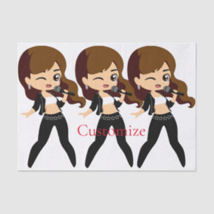 Papel De Seda Chica de Guay canta Karaoke Thunder_Cove