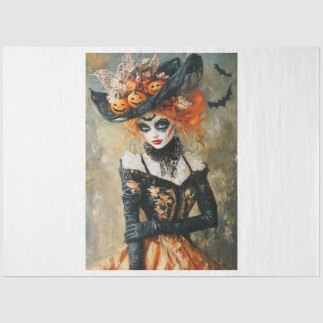 Papel De Seda Chica de Halloween Bat (Anverso)