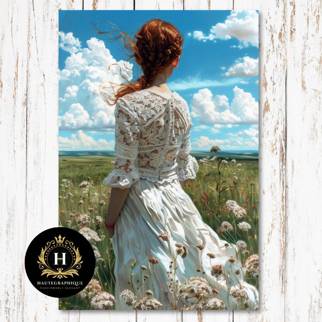 Papel De Seda Chica de la pradera de encaje Romántico paisaje ru (Subido por el creador)