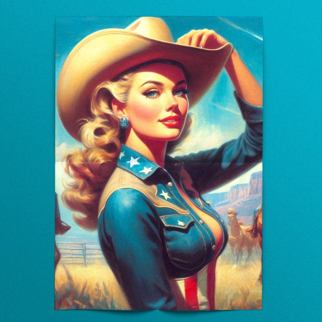 Papel De Seda Chica de Rodeo Antiguo (Subido por el creador)