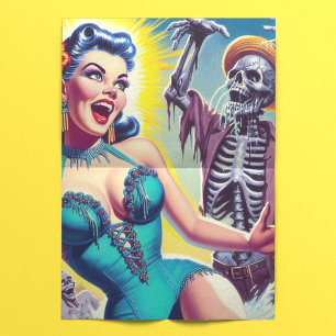 Papel De Seda Chica del horror de la belleza