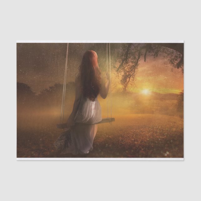 Papel De Seda Chica en desacuerdo de Swing (Anverso)