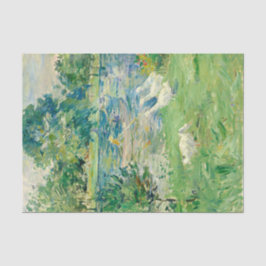Papel De Seda Chica en un bote con un ganés de Berthe Morisot