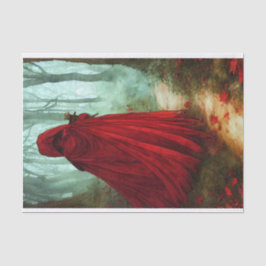 Papel De Seda Chica Forestal Rojo