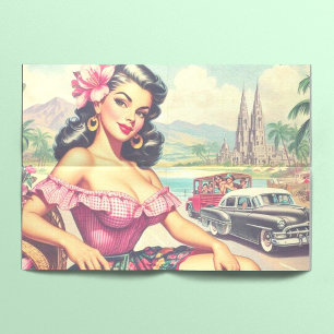 Papel De Seda Chica hispano de Belleza Retro