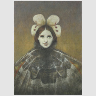 Papel De Seda Chica Mariposa de estilo prerrafaelita
