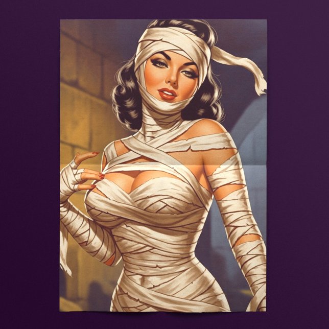 Papel De Seda Chica momia vintage (Subido por el creador)