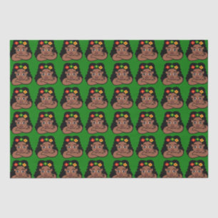 Papel De Seda Chica Negro Magia, Regalos de Navidad, Gif de Cump