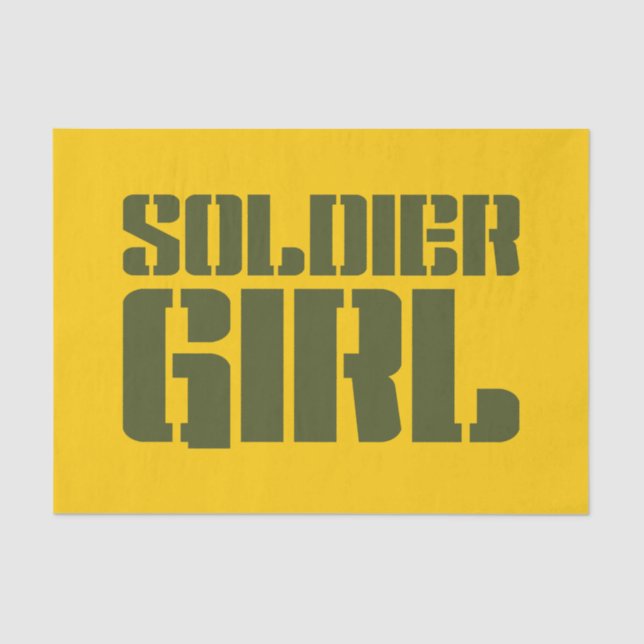 PAPEL DE SEDA CHICA SOLDIER (Anverso)