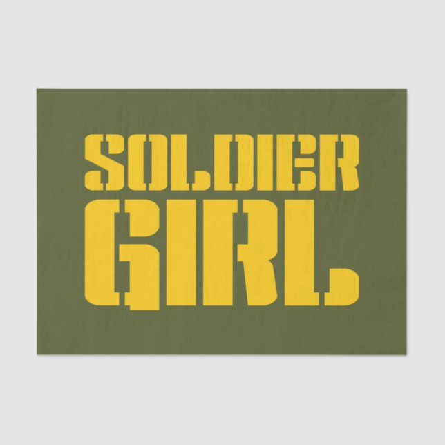 PAPEL DE SEDA CHICA SOLDIER (Anverso)