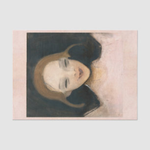 Papel De Seda Chica sonriente, Helene Schjerfbeck