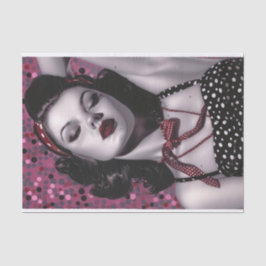 Papel De Seda Chica Vintage Pin Up