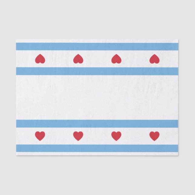Papel De Seda Chicago Love | (Anverso)