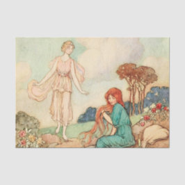 Papel De Seda Chicas de época: Desenlace de Princesa de Cabello 