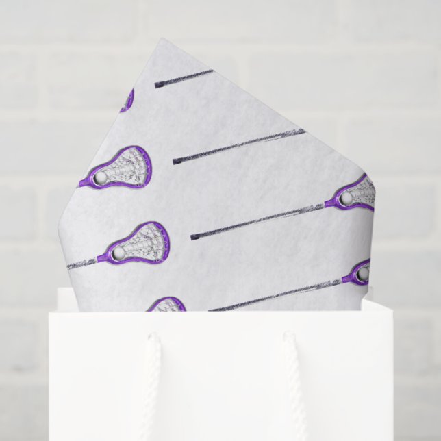 Papel De Seda Chicas de Lacrosse (Bolsa de regalo)