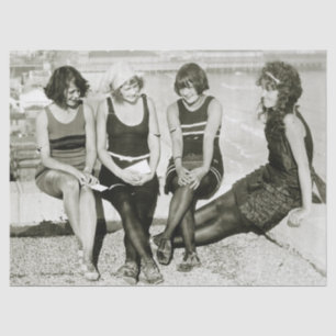 Papel De Seda Chicas de los años 20