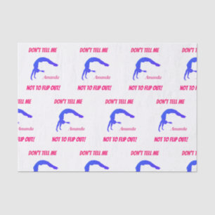 Papel De Seda ¡chicas No Me Digan Que No Se Apague! Gimnasia