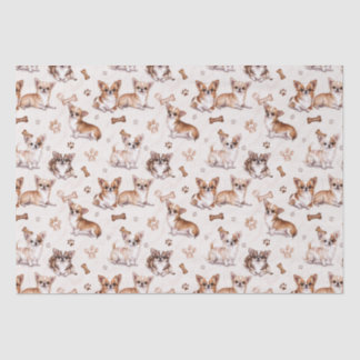 Papel De Seda Chihuahua adorable