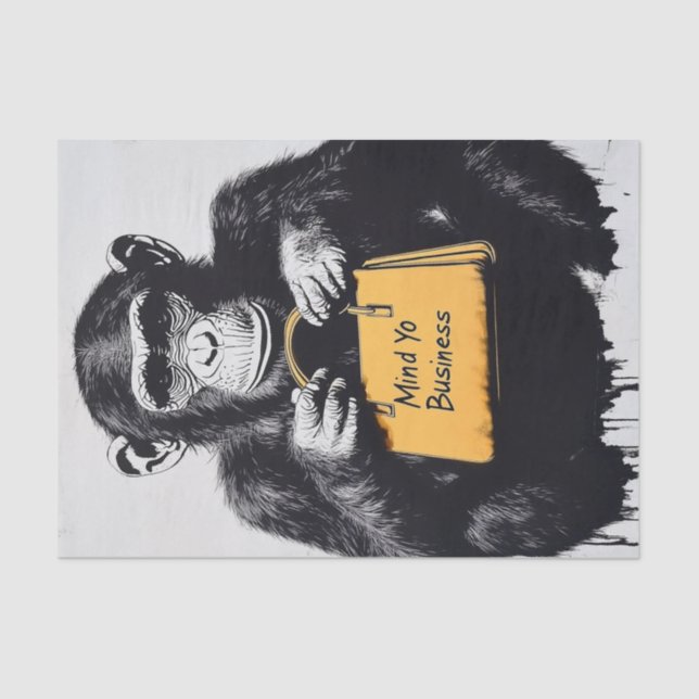 Papel De Seda Chimp Business9 (Anverso)