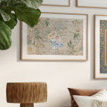 Papel De Seda Chinoiserie Vintage Flower Bouquet Cottagecore<br><div class="desc">Flor vintage chinoiserie de estilo cotagecore, ramo de vegetación ardiente y jarrón de jengibre chino azul y blanco. Este es papel de papel de tejido pesado para desacoplar o dar regalos. Hay disponibles la mezcla de núcleos de cabaña y los diseños de partidos. Arte pintado y diseñado gráficamente por Audrey...</div>