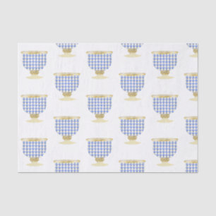 Papel De Seda Chinoiserie Watercolor Moda Vase Tissue Paper