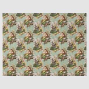 Papel De Seda Chipmunks and Birds Decoupage