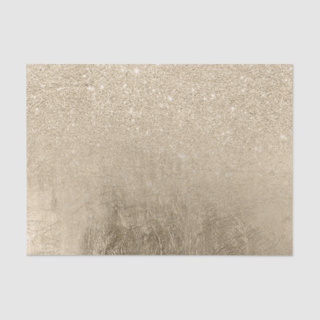 Papel De Seda Chispas ligeras modernas del efecto metalizado del (Anverso)