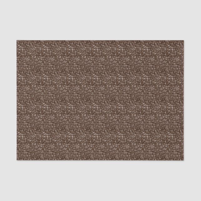 PAPEL DE SEDA CHOCOLATE BROWN SEQUINS-TISSUE WRAPPER PAPER (Anverso)