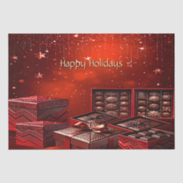 Papel De Seda Chocolate Candy Holiday Tissue Paper