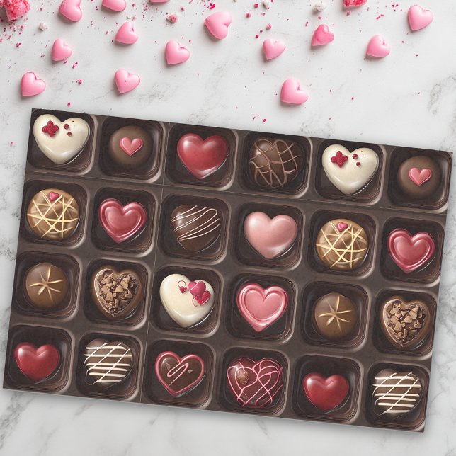 Papel De Seda Chocolates del Día de San Valentín (Subido por el creador)
