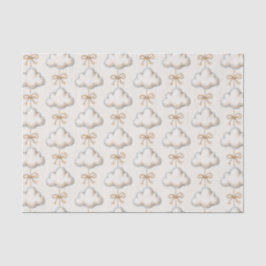 Papel De Seda Chorreo Azul Nube Nueve Baby Shower