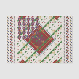 Papel De Seda Christmas Colours 