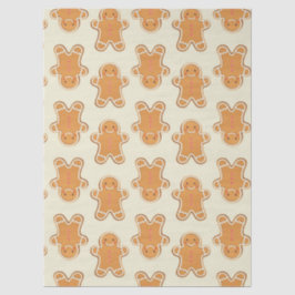 Papel De Seda  Christmas Gingerbread Baby Gift Wrapping Paper